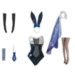 Game Genshin Impact Eula Bunny Girl Swimsuit Cosplay Costumes