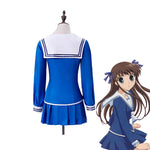 Anime Fruits Basket Tohru Honda School Uniform Halloween Cosplay Costumes - Cosplay Clans