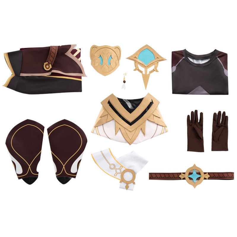 Genshin Impact Traveler Male Cosplay Costumes