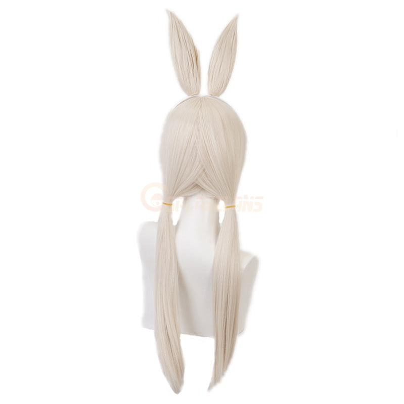 Anime Beastars Haru Short Long Silver Cosplay Wigs - Cosplay Clans