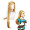 Game The Legend of Zelda Breath of the Wild Princess Zelda Long Blonde Cosplay Wigs - Cosplay Clans