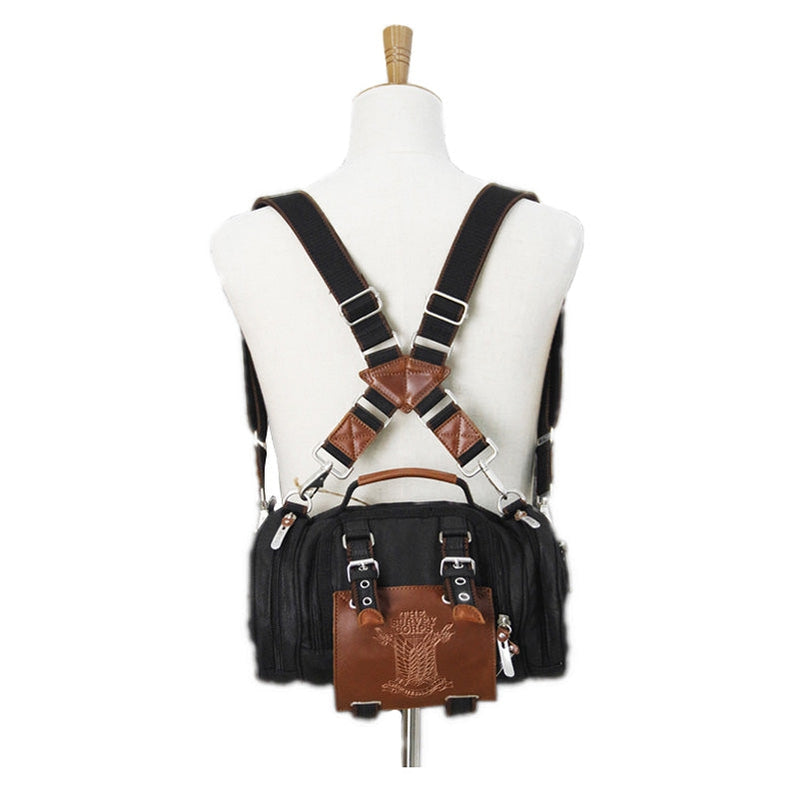 Anime Attack on Titan 3D Maneuver Gear The Wings Of Freedom Backpack - Cosplay Clans