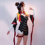 Game Genshin Impact Xinyan Cosplay Costumes