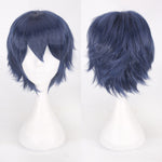 Classic Short 30cm Man Fashion Various Color White Black Gray Brown Pink Red Pruple Blonde Anime Cosplay Wigs - Cosplay Clans