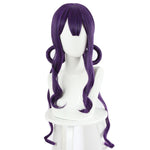 Anime Toilet Bound Hanako kun Akane Aoi Cosplay Wig Purple Mixed Circle Shape Wig - Cosplay Clans