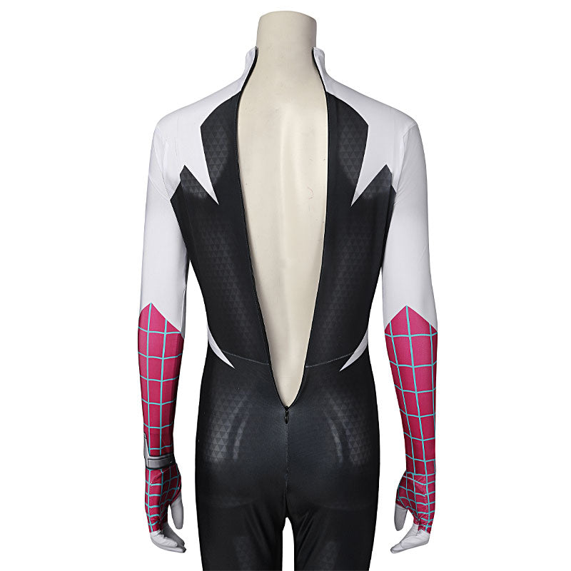 Spider-Man: Across The Spider-Verse Gwen Stacy Jumpsuit Cosplay Costumes