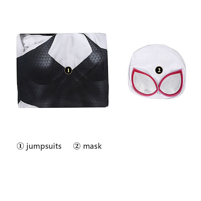 Spider-Man: Across The Spider-Verse Gwen Stacy Jumpsuit Cosplay Costumes