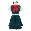 Danganronpa 2 Sonia Nevermind Halloween Short Sleeve Uniform Cosplay Costumes - Cosplay Clans