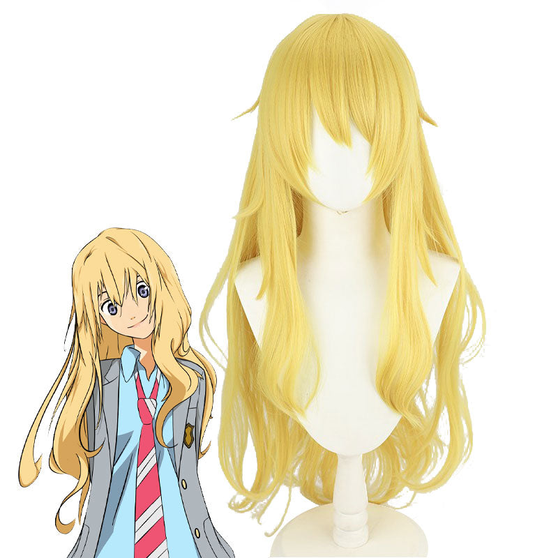 Anime Your Lie in April Kaori Miyazono Cosplay Wigs