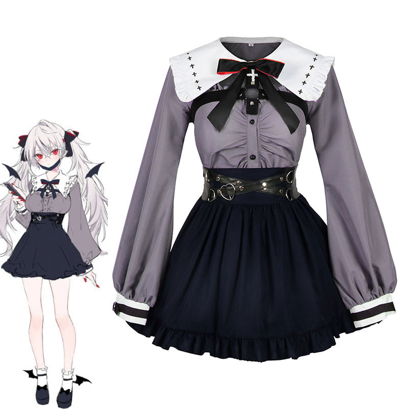 Hololive English Virtual YouTuber NIJISANJI Sanya Kuzuha Cosplay Costumes