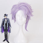 Game Twisted-Wonderland Azul Ashengrotto Cosplay Wigs