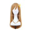 Anime LoveLive!Sunshine!! Kunikida Hanamaru Long Linen Brown Cosplay Wigs - Cosplay Clans