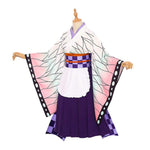 Anime Demon Slayer Kimetsu no Yaiba Kochou Shinobu Kimono Maid Outfit Cosplay Costumes - Cosplay Clans