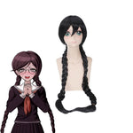 Anime Danganronpa: Trigger Happy Havoc Toko Fukawa Black Long Cosplay Wigs - Cosplay Clans