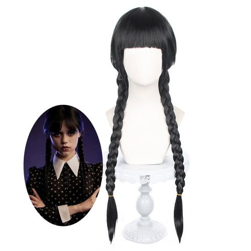 The Addams Family Addams Cosplay Wigs