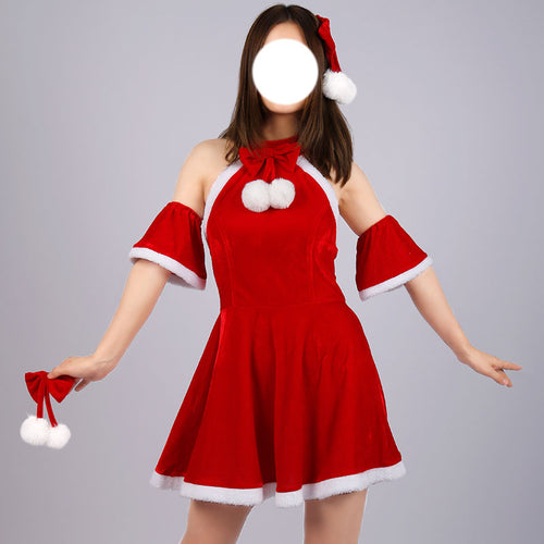 2022 New Christmas Maid Costume Women Sexy Christmas Costume