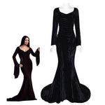 The Addams Family Morticia Addams Cosplay Costumes - Cosplay Clan