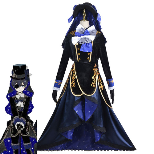 Anime Black Butler Ciel Phantomhive 13th Anniversary Cosplay Costumes