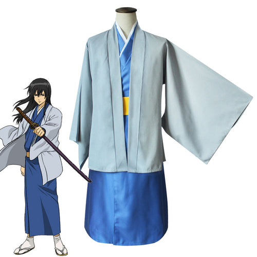 Anime Gintama Katsura Kotaro Fullset Cosplay Costumes - Cosplay Clans