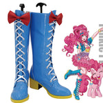 Anime My Little Pony: Friendship Is Magic Pinkie Pie Cosplay Shoes