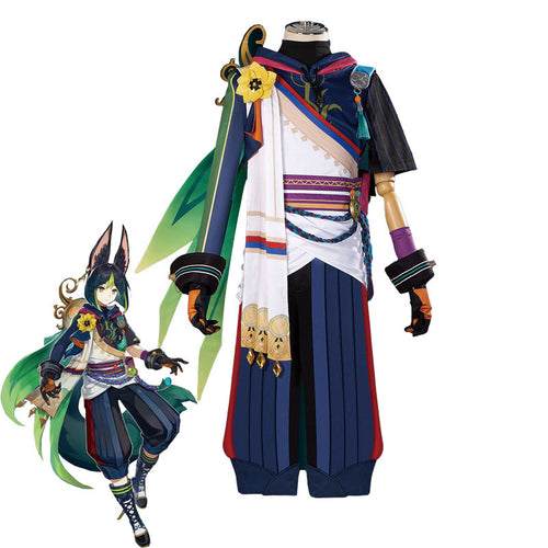 Game Genshin Impact Tighnari Verdant Strider Cosplay Costumes