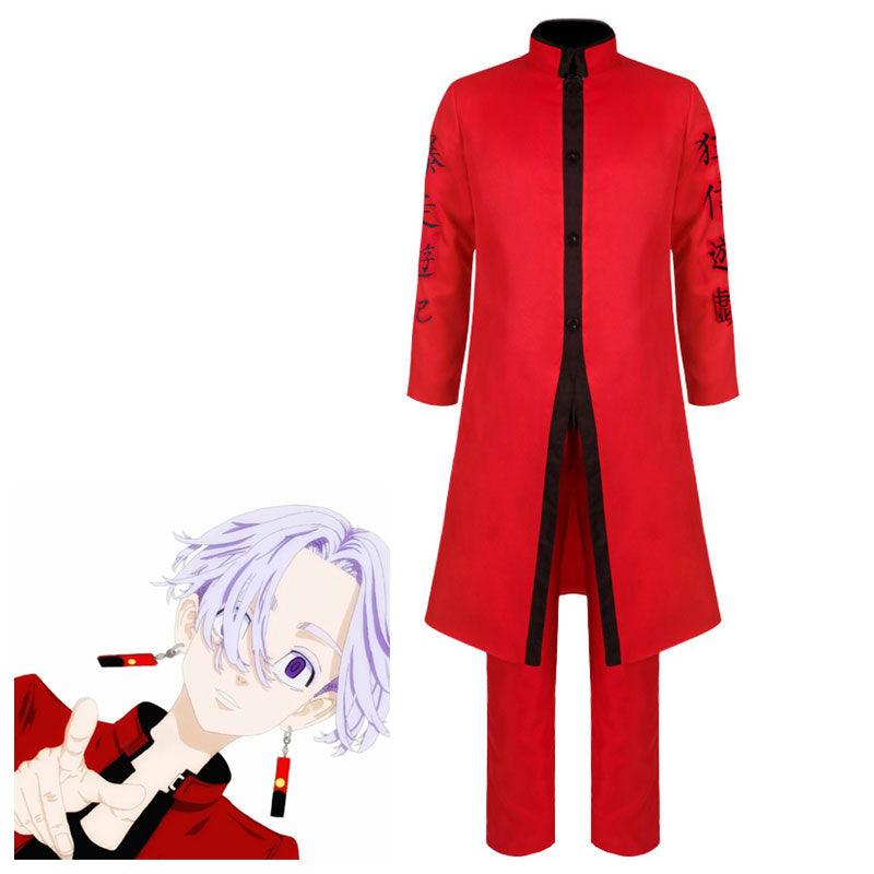 Anime Tokyo Revengers Izana Kurokawa † Fullset Cosplay Costumes