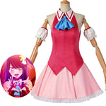 Anime Oshi no Ko Ai Hoshino DeepPink Cosplay Costumes