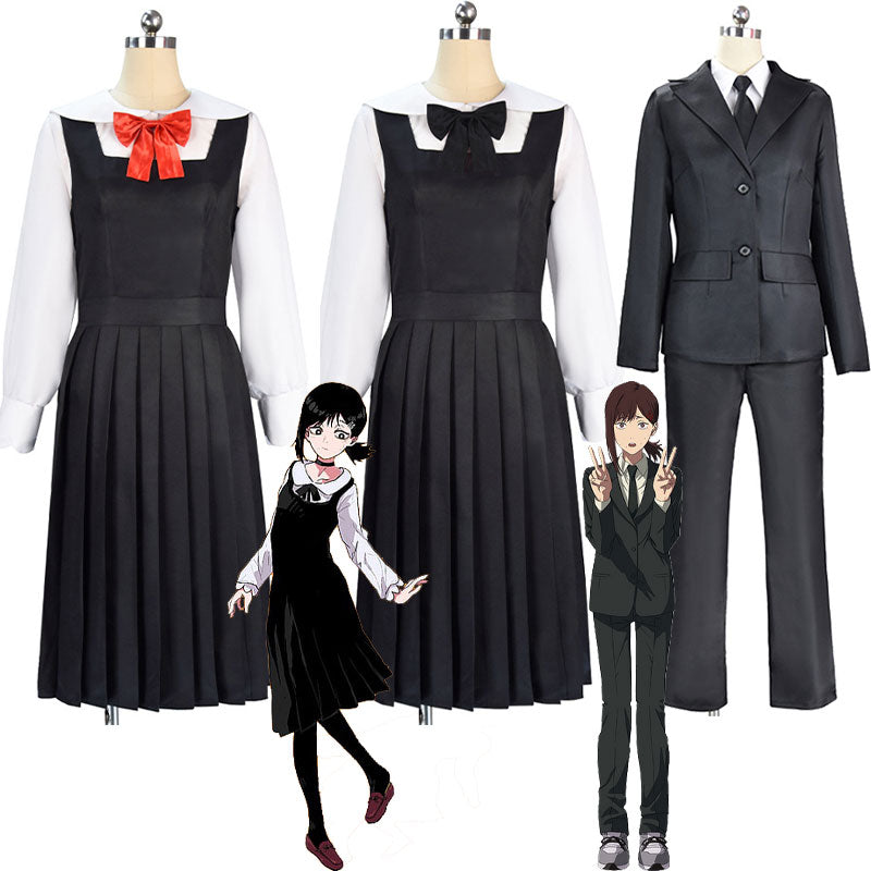 Anime Chainsaw Man Cosplay Costume Reze Halloween Party Clothes