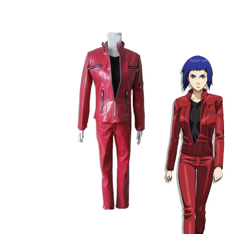 Anime Ghost In The Shell Kusanagi Motoko Red Cosplay Costume - Cosplay Clans