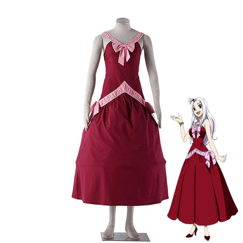 Anime Fairy Tail Mirajane Strauss Cosplay Costume - Cosplay Clans