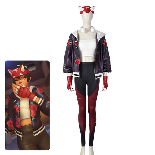 Overwatch 2 Kiriko Kamori Halloween Cosplay Costume