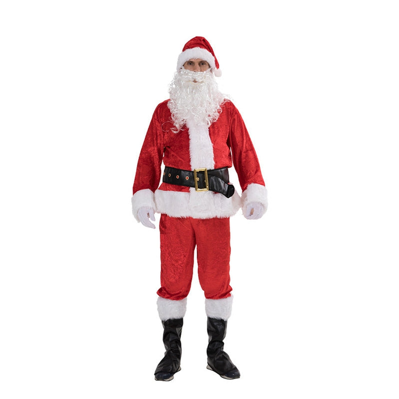 Christmas Santa Suit Adult Costume - Cosplay Clans