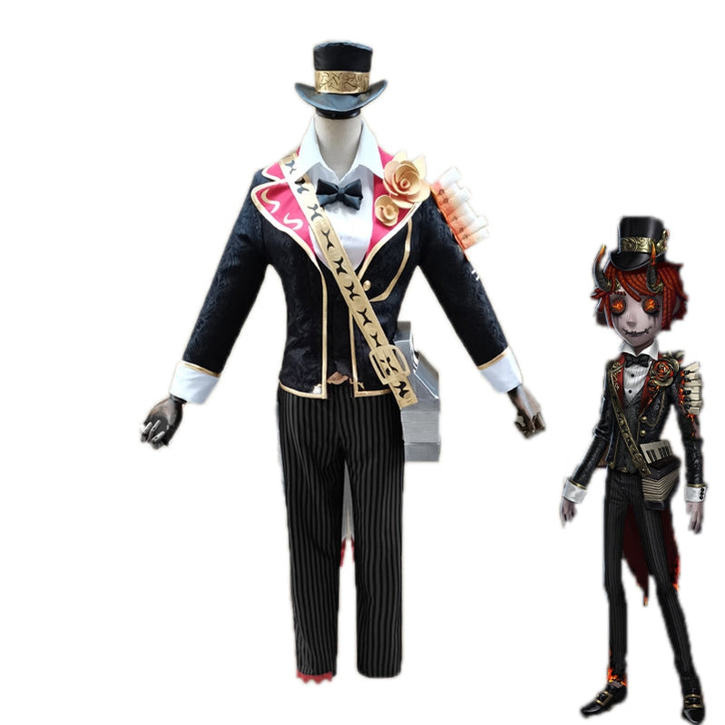 Game Identity V Postman Keyboard Victor Grantz Cosplay Costume - Cosplay Clans