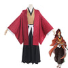 Anime Demon Slayer Kimetsu no Yaiba Tsugikuni Yoriichi Cosplay Costumes - Cosplay Clans