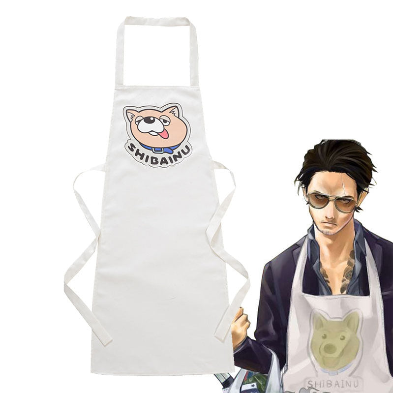 The Way of The Househusband Tatsu White Apron Cosplay