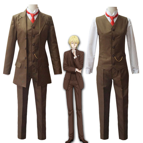 Anime Moriarty the Patriot William James Moriarty Uniform Cosplay Costumes