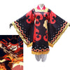 Anime Demon Slayer Kimetsu no Yaiba Tanjuro Kamado Dance of the Fire God Hinokami Kagura Cosplay Costume - Cosplay Clans