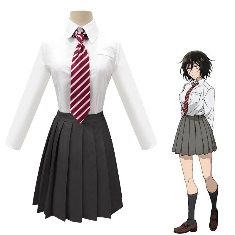 Anime Call of the Night Akira Asai JK Uniform Cosplay Costumes