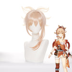 Genshin Impact Yoimiya Xiaogong Halloween Cosplay Wigs