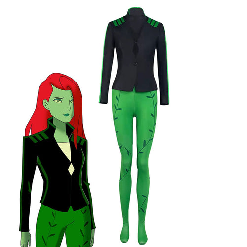 DC The Suicide Squad Poison Ivy Halloween Cosplay Costumes