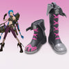 LOL Fortnite Arcane Jinx Cosplay Shoes