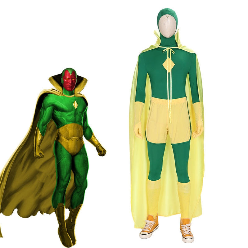 Wanda Vision Vision Halloween Cosplay Costumes