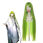 FGO Fate/Grand Order Enkidu 100cm Long Green Straight Cosplay Wigs - Cosplay Clans