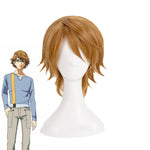 Anime Tokyo Ghoul Nishio Nishiki Short Golden Cosplay Wigs - Cosplay Clans