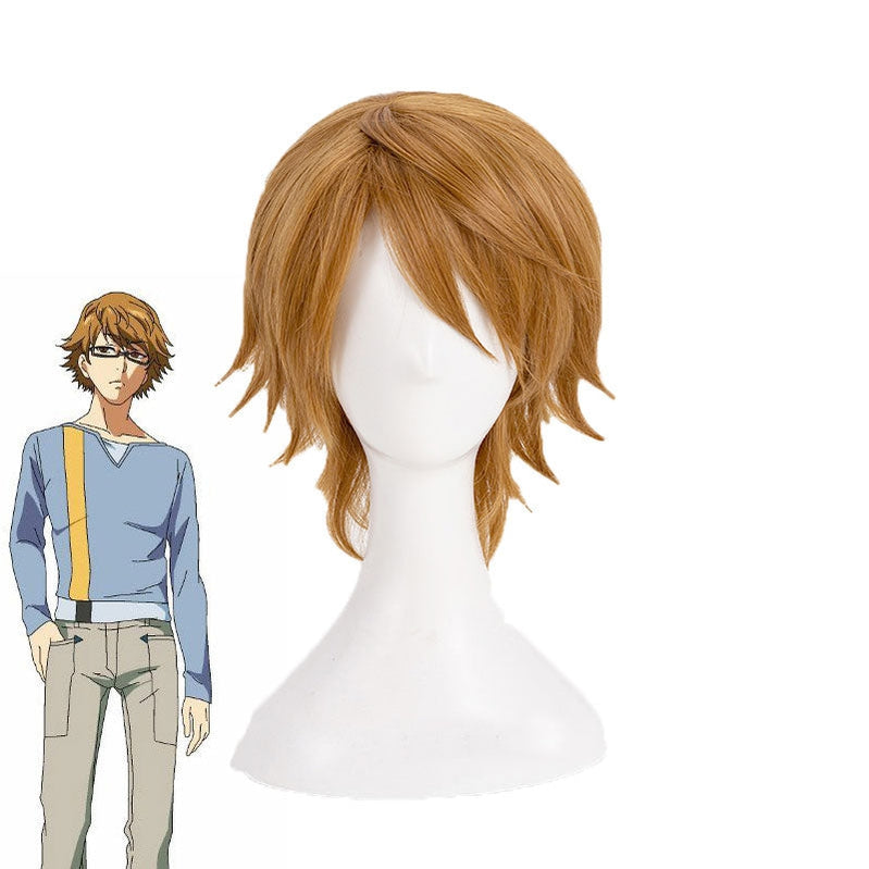 Anime Tokyo Ghoul Nishio Nishiki Short Golden Cosplay Wigs - Cosplay Clans