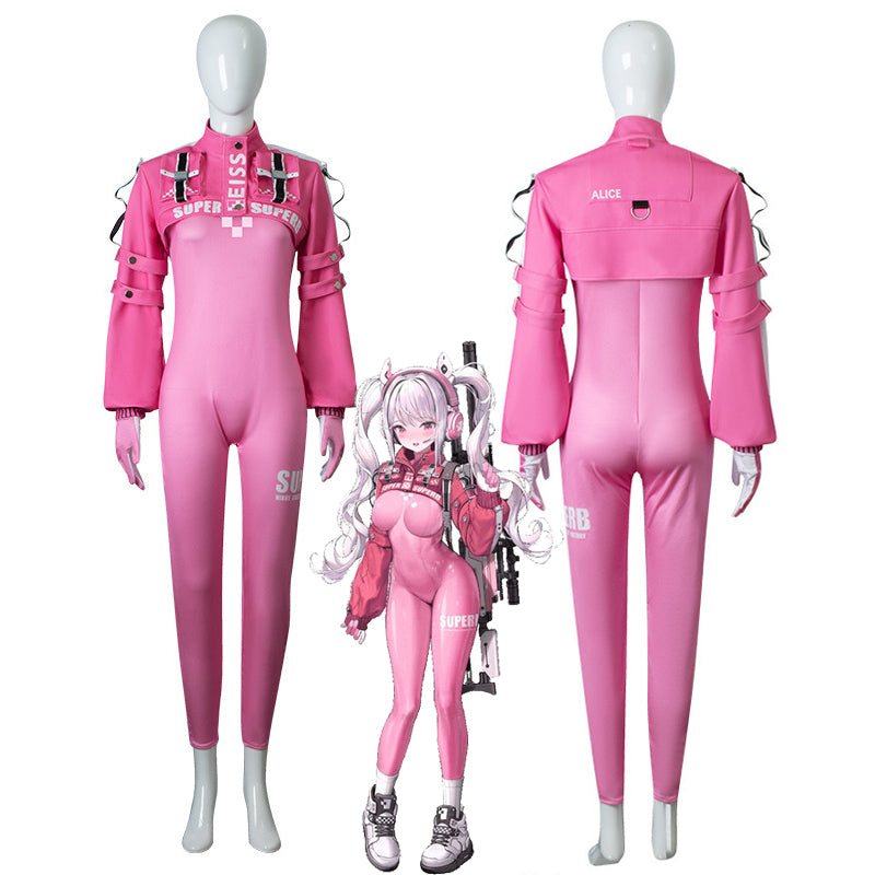 Goddess of Victory: NIKKE Alice Jumpsuit Cosplay Costumes