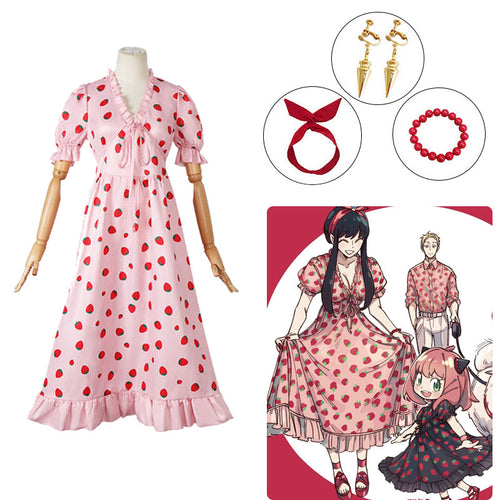 Anime SPY×FAMILY Yor Forger Dress Cosplay Costumes