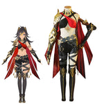 Game Genshin Impact Dehya Fullset Cosplay Costumes - Cosplay Clan