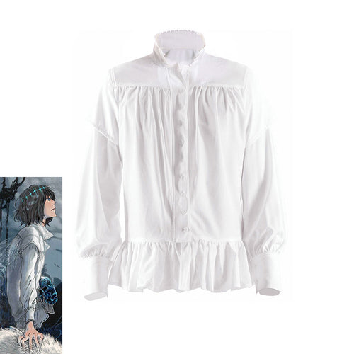Anime Fate/Grand Order Oberon Shirt Cosplay Costumes - Cosplay Clans