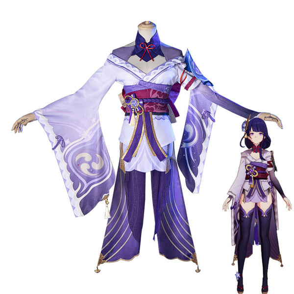 Genshin Impact Raiden Shogun Baal Halloween Cosplay Costumes For Sales ...